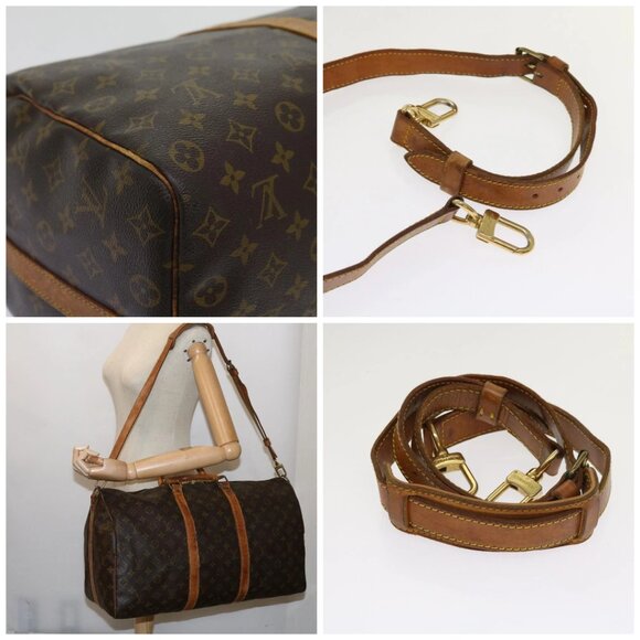 LOUIS VUITTON Monogram Keepall Bandouliere 50 Boston Bag - Picture 15 of 15
